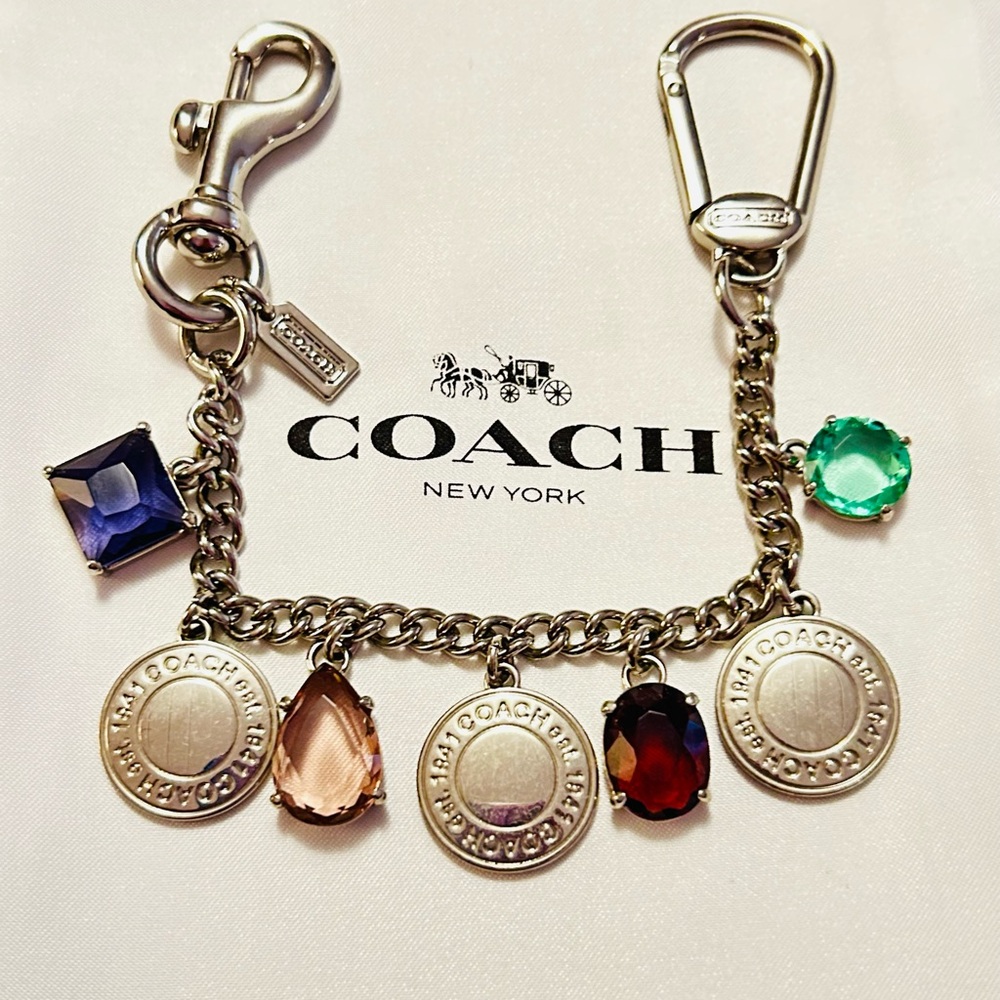 💰SOLD💰VERY RARE Coach 1941 Swag Bag Charm/ Keychain/ Bracelet - Picture 12 of 13